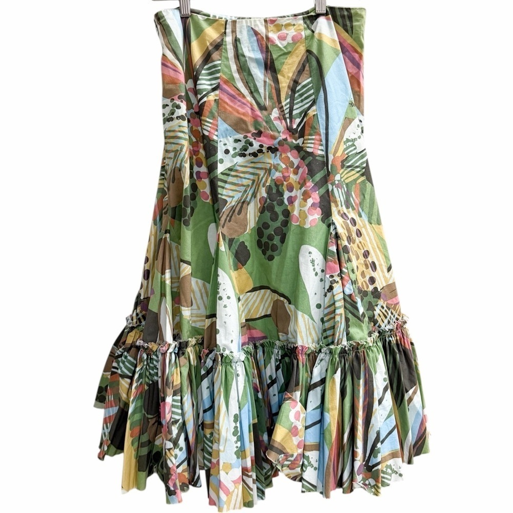 ANTHROPOLOGIE FEI Harlequin Carnival Skirt Size 2